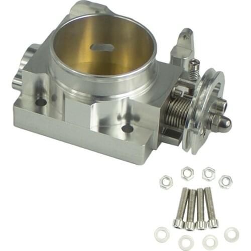 70mm Aluminum Turbo Throttle Body Throttle Body Performance Intake Manifold Throttle for Subaru WRX EJ20 Turbo 2001-2005