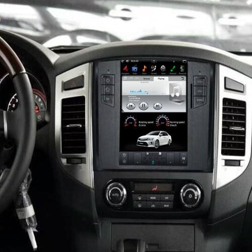 Car PC PAD Tesla Style Multimedia Player Android 7.1 GPS For Mitsubishi Pajero V93 V97 Montero 2006 2007 2008 2009 20102011~2017