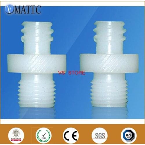 Free Shipping 5Pcs Syringe Connector 1/4'' & 1/8'' Inch Syringe Linker Dispensing Syringe