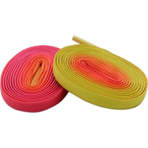 Coolstring A Pair 7MM Double Solid Color Top Quality Shoelaces Women Sneaker 2020 Pretty Ropes For Kids&Adults Zapatillas Mujer