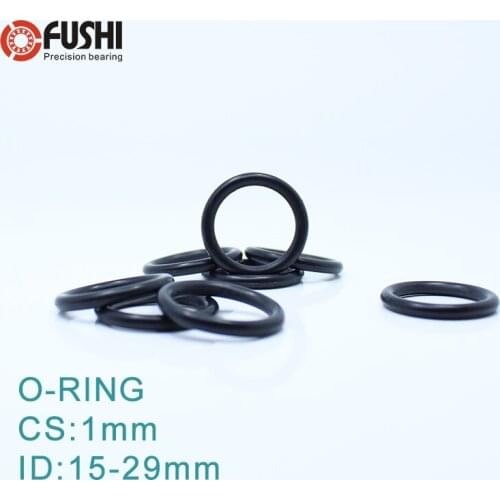 CS1mm EPDM O RING ID 15/16/17/18/19/20/21/22/23/24*1 mm 100PCS O-Ring Gasket Seal Exhaust Mount Rubber Insulator Grommet ORING
