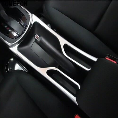 For Honda City 6th 2014 2015 2016 LHD ABS Chrome Handbrake Panel Decoration Cover Trim Car Styling Interior 2pcs