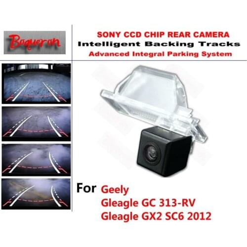 For Geely Gleagle GC 313-RV Gleagle GX2 SC6 CCD Car Backup Parking Camera Intelligent Tracks Dynamic Guidance Rear View Camera