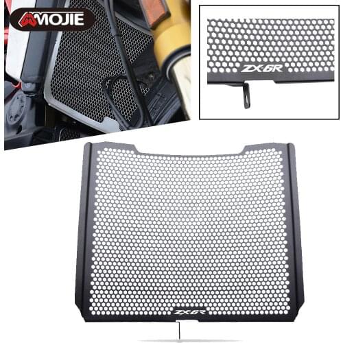 For Kawasaki NINJA ZX636R Radiator Guard ZX 636R ZX-6R Radiator Grille Protector Cover ZX6R Performance Accessories Motorbike
