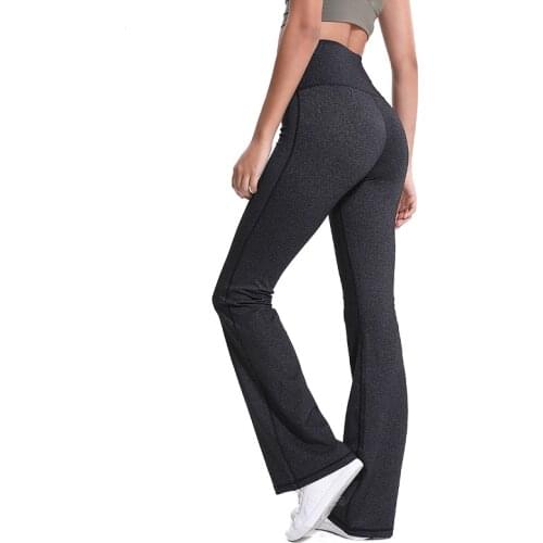 NWT 2020 Power Flex Boot Cut Yoga Pants Tummy Control Workout Running Exercie Gym Cleggings 4 Way Stretch Boot Leg Yoga Pants