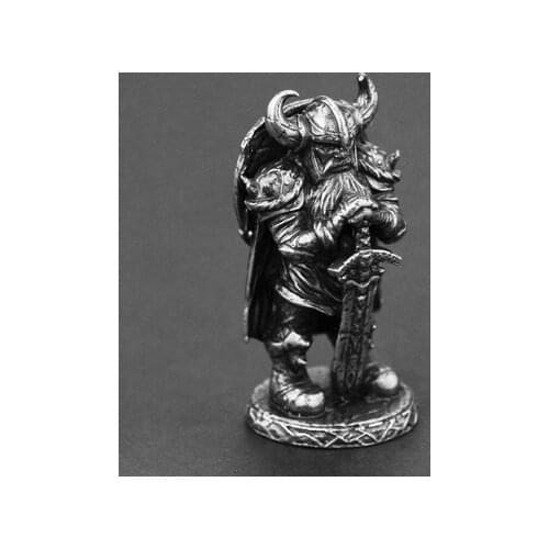 EYHIMD Antique Viking Norse Odin Copper Pendant Necklace Amulet Men Women Biker Jewelry