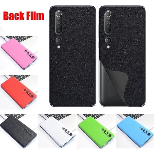 Flash Point Matte Skin Film Back Film For Xiaomi 11 Pro 11 Ultra Mi 10 Redmi K20 K30 Ultra K40 Pro 10X Rear Back Decal Sticker