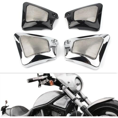 Motorcycle Airbox Frame Neck Side Air Intake Cover For Harley Davidson V-Rod Special VRSCDX 2007-2017