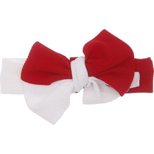 Baby Girls Headbands Newborn Headband Bandeau Bebe Fille Toddler Fabric Double Bow Knot Headwraps Turban Headwear Accessories
