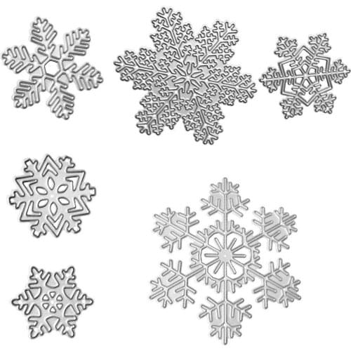 Xmas Snowflake Metal Cutting Dies For Scrapbooking Photo Album DIY Craft Dies For Christmas Paper Card Cutting Dies New