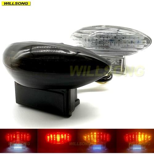 LED Rear Tail Brake Light Blinker Turn Signal Integrated Lamp For SUZUKI GSX1300R HAYABUSA 1999-2007 GSX600F/750F 2003-2006 Year