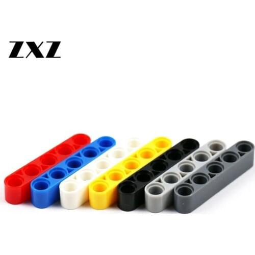 50PCS Building Blocks Technical Liftarm 1x5 Hole MOC Tank and Army Accessories Beams 32316 Kids Blocks Friends Bulk Selling