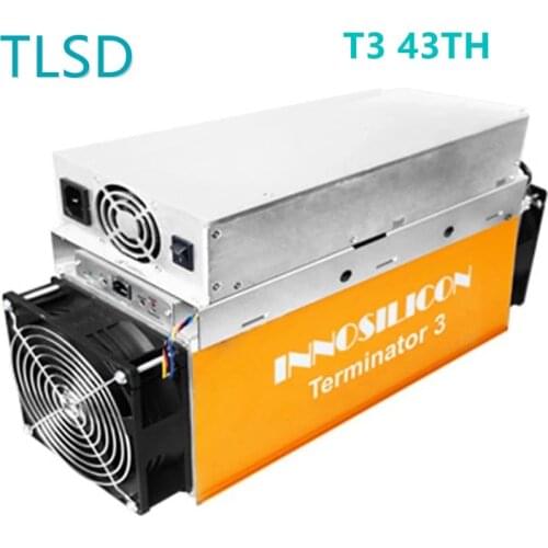 TLSD Used Innosilicon T3 43TH Bitcoin Miner
