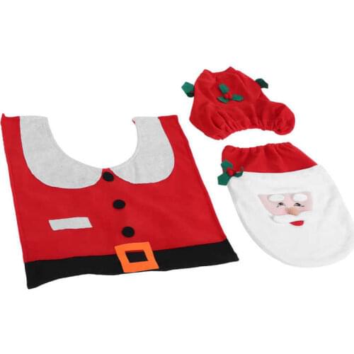 Zerodis Bath & Toilet Rug Sets