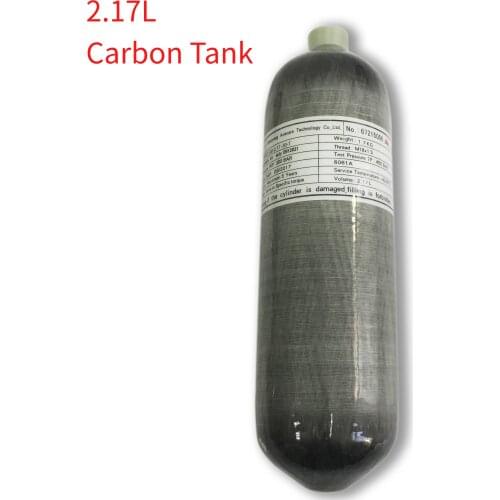 AC1217 Carbon Fiber Tank 4500Psi 2.17L Cylinder Pcp 4500 Psi Softgun Airforce Condor High Pressure Cylinder Ce M18*1.5