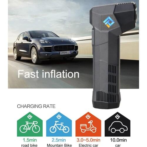 Car Air Pump Portable Handheld Electric Motorcycle Bicycle Tire Inflatable Treasure