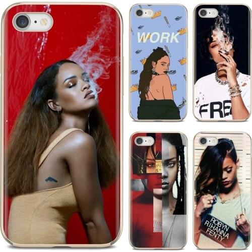 For Samsung Galaxy A12 A31 A41 A51 A71 A20e A21s M30 A10 A30 A40 A50 A60 A70 Work-Girls-Rihanna-Anti Silicone Skin Cover