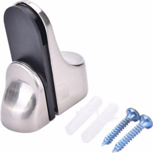 Wood Shelves Glasses Clamps/Adjustable Metal Shelf Holder Bracket Support For Glass