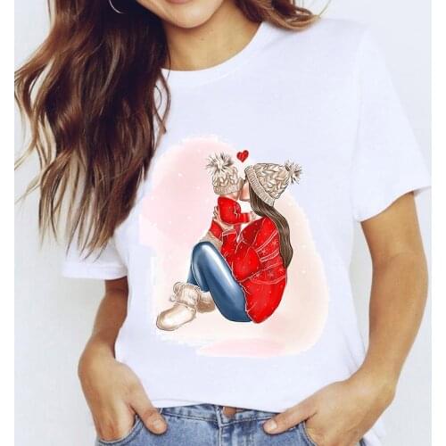 T-shirts Women Fashion harajuku Mom Life mama 90s White Women Tshirt Retro female Tee Tops Graphic Short sleeve Tee shirt femme