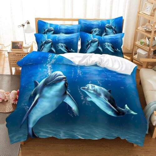 Bedding set duvet cover set 3d bedding digital printing bed linen queen size bedding set fashion design