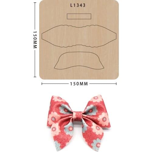 Christmas Gift Bow Die Cutting Mold Wood Dies Diy Tool Bowknot Template Knife Mould New Dies For Big Shot