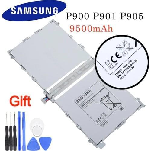 Original Samsung Tablet Battery T9500K T9500C T9500E T9500U For Samsung Galaxy Note Pro 12.2 SM-P900 P901 P905 9500mAh