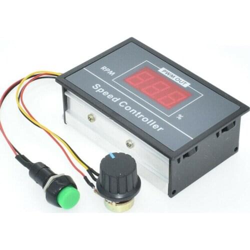 Switch-Module Digital LED Display Regulator Adjustable Motor-Governor Speed-Control Board DC Brush Reducer 30A DC PWM 6V-60V