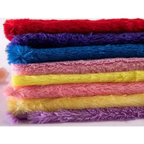 Polyester high-quality PV velvet South Korea velvet sofa fabric pv velvet fabric toy plush
