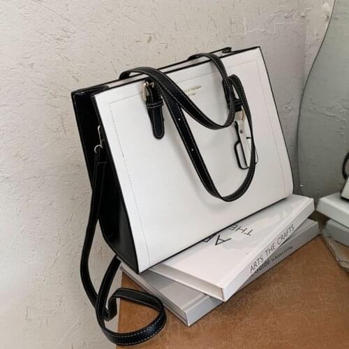 Simple Large Capacity Tote Handbag for Women 2021 New Casual Shoulder Bag Lady Design Fashion Luxury Crossbody Bag