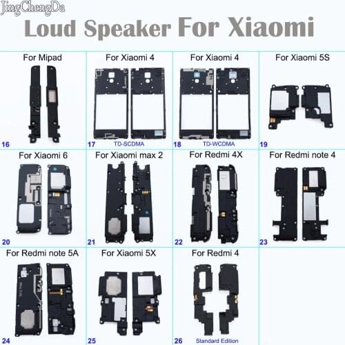 JCD tested Loud Speaker Loudspeaker Buzzer for Redmi 4X / Note 4/ Note 5A/ 4 For Xiaomi mipad /mi4 / mi5s/mi6 /max 2