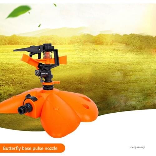 Lawn Sprinkler Home/Courtyard/Garden Irrigation 360 Degree Automatic Rotating Nozzle Sprinkler Nnozzle Range/Flow Adjustabl