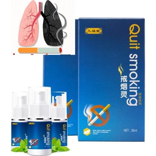 Stop Smoking Spray Anti Smoke For Give Up Smoking Fresh breath Natural Ingredient Quit Smoking Product Spray