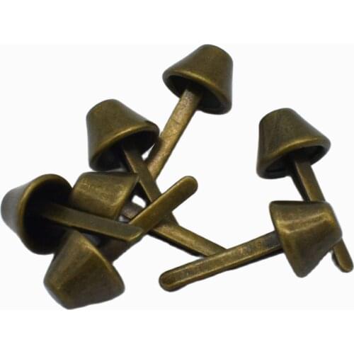 Nailhead Rivet Studs Claw Spike Flat Cone Iron Antique Bronze Making Hardware Purse Handbag Craft Bag Leather DIY Accessories