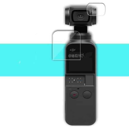 2pcs Tempered Glass For DJI OSMO Pocket Camera Lens Screen Protector Protective Film Guard