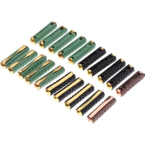 20 Pieces Ceramic Cylindrical Tube Fuse 8Amp 16Amp 25Amp 23x5mm European Fuse