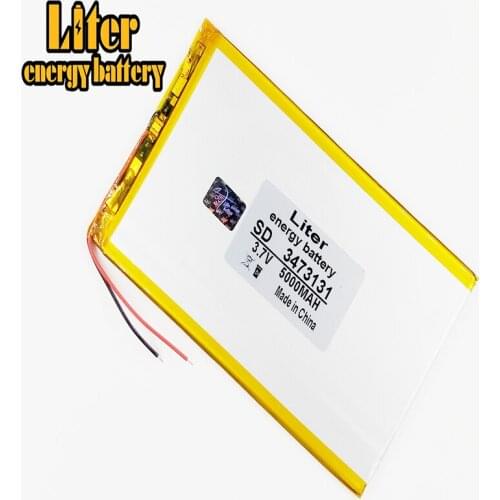 3473131 3.7V 5000MAH lithium polymer Tablet PC V811 812 Battery