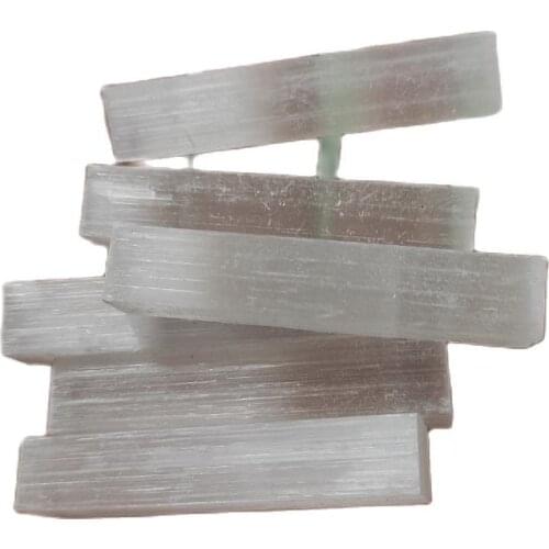 5pcs 3-4cm Natural Selenite Crystal Stick Chips Gypsum white Quartz Rough Minerals Specimen Point Healing Stone