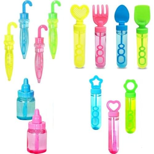 50pcs Mini Bubble Rods Sticks Bubble Wands Party Favors Toys Kids Birthday Carnival Prizes Bubble Maker Outdoor Gifts Boys