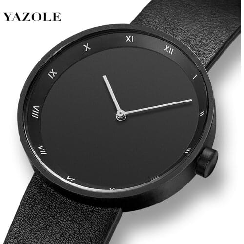 Mens Watches YAZOLE Top Luxury Brand Fashion Quartz Men Watch Waterproof Casual Business Wristwatch Male Clock Relogio Masculino