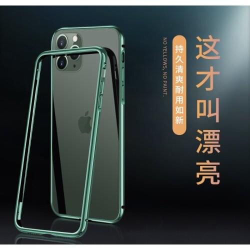 Luxury Aluminum Metal Frame Bumper Case For iPhone 11 Pro MAX X XS MAX 7 8 Plus Cover Shockproof Protective Anti Drop Shell