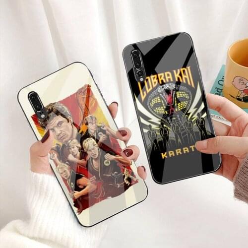 Cobra Kai Season 3 No Mercy Phone Case Tempered Glass For Huawei P30 P20 P10 lite honor 7A 8X 9 10 mate 20 Pro