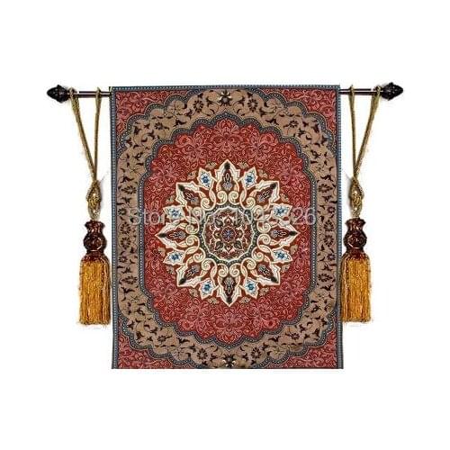 Provence home textile exquisite decorate woven 162*130cm wall hanging tapestry Belgian tapestry European villa door