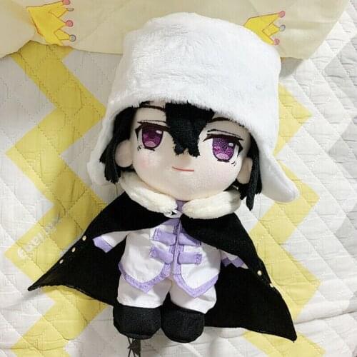 Bungo Stray Dogs Dazai Osamu Dostoevsky Clothes Plush 20cm Doll Toy cute lvoely Gift