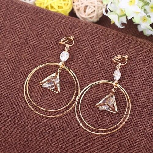 JIOFREE Women's Gold Earrings