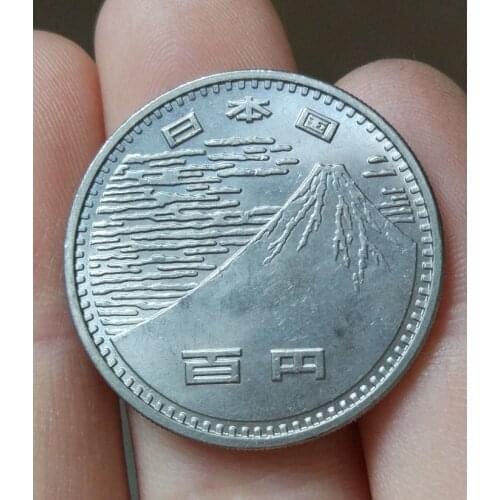 28mm Japan 100 Yen Coins Old Original Coin Collectible Edition 100% Real Rare Coins Random Year