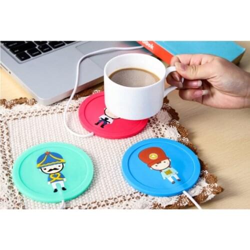 Creative Cup Pads Silicone Insulation Mat Hot Drink Holder Kitchen Dining Bar Table Decorations PVC Cup Mat