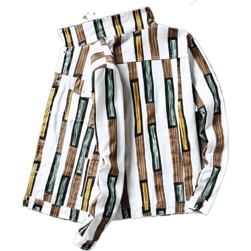 Fashion jacket mens spring and autumn Korean style trendy casual wear new slim top