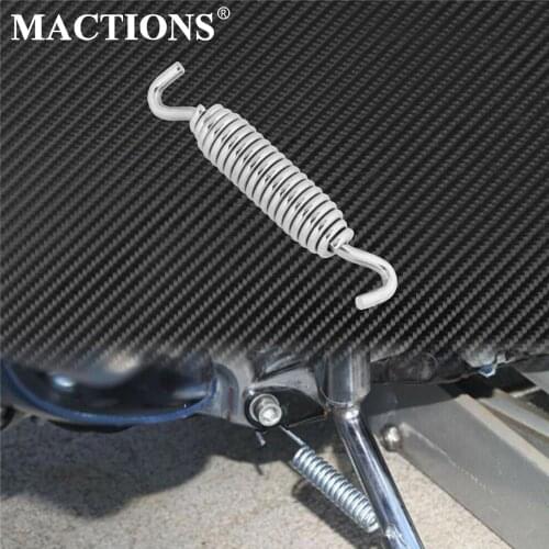 Motorcycle Chrome Kickstand Spring Stand For Harley Touring Electra Glide Road Glide Street Glide 07-19 Softail Breakout Fat Boy
