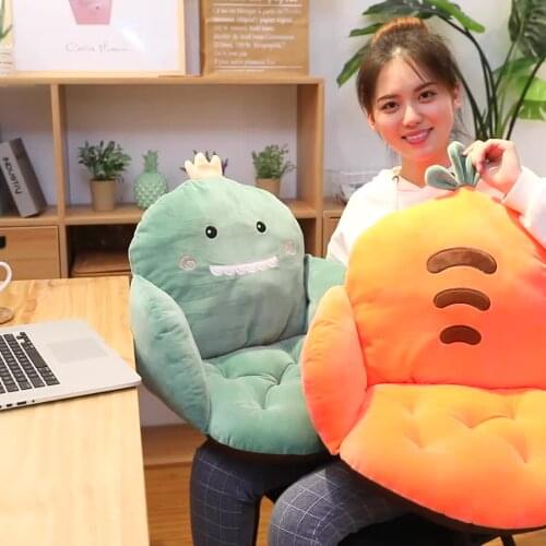 Cartoon Chair Cushion Multifunctional Office Cushion Student Thicken Stool Cushion Breathable Child Butt Cushion For Home LD292