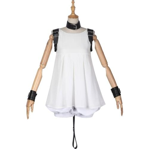 NieR Reincarnation White Girl Cosplay Costume C00435